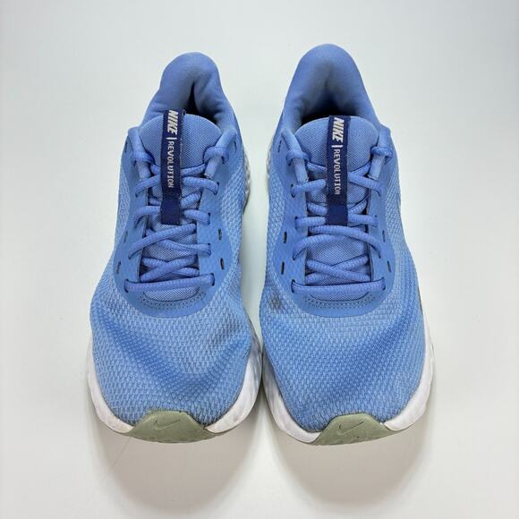Nike Revolution 5 Blue Lightweight Running Shoes CZ8663-400 Women's Size 8.5 - Picture 2 of 9